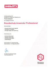 Brandschutz Anwender Professional